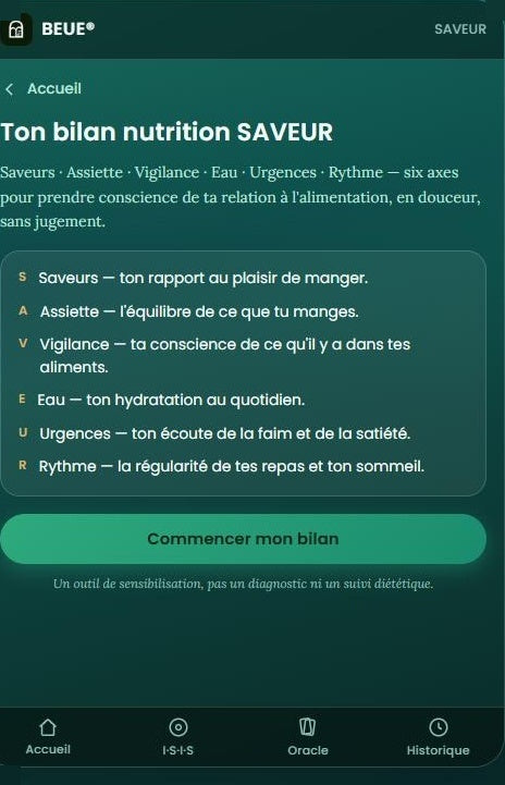 BEUE® Lanterne — Bilan I·S·I·S & Oracle SPHÈRE