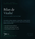 Bilan de vitalité