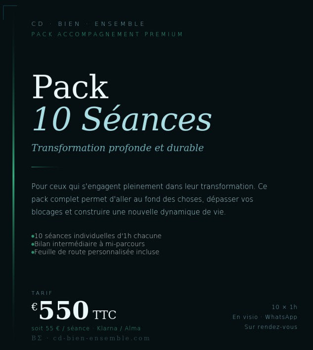 Pack 10 séances